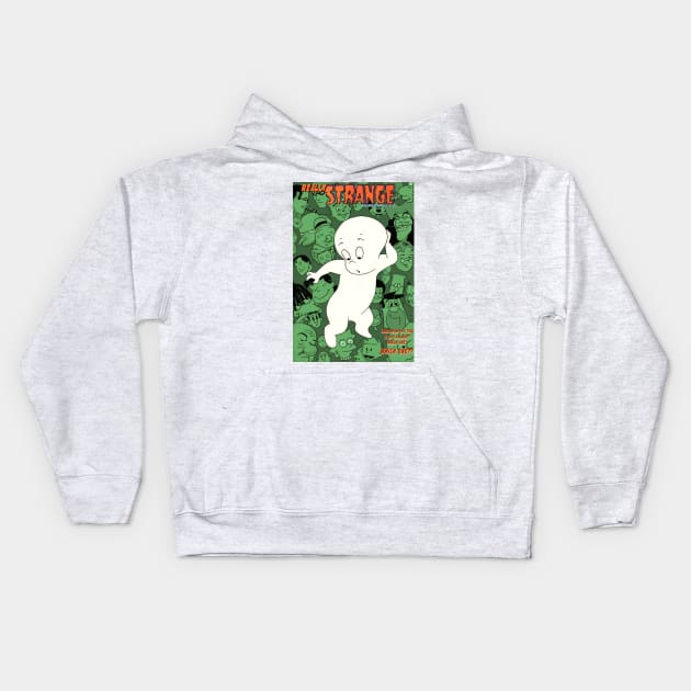 casper strange adventures Kids Hoodie by thecountingtree